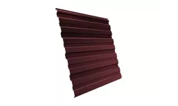 Профнастил Grand Line С10 A GreenCoat Pural Matt 0,5 мм RAL 3009 Оксидно-красный купить в екатеринбурге