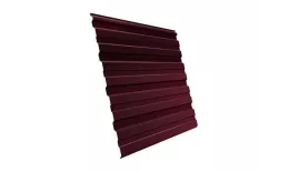 Профнастил Grand Line С10 A Satin 0,5 мм RAL 3005 Красное вино купить в екатеринбурге