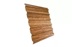 Профнастил Grand Line С20 A Print Elite 0,45 мм Golden Wood Золотой Дуб купить в екатеринбурге