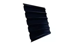Профнастил Grand Line С20 A Satin 0,5 мм RAL 9005 Черный купить в екатеринбурге