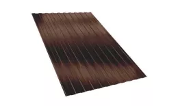 Профнастил С8 B ECOSTEEL Matt 0,5 мм Мореный дуб купить в екатеринбурге