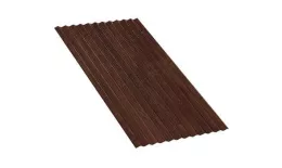 Профнастил МП18 A ECOSTEEL Matt 0,5 мм Мореный дуб купить в екатеринбурге