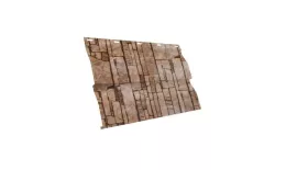 Металлический сайдинг Grand Line Корабельная доска Print Elite 0,45 мм  Камень песчаник купить в екатеринбурге