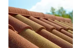 Композитная черепица Metrotile Romana Средиземноморская терракота купить в екатеринбурге