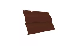 Металлический сайдинг Grand Line Корабельная доска XL Drap 0,45 мм RAL 8004 Терракота купить в екатеринбурге