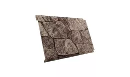 Металлический сайдинг Grand Line Вертикаль classic Print Elite Королевский камень купить в екатеринбурге