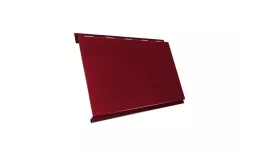 Металлический сайдинг Grand Line Вертикаль classic Satin 0,5 мм RAL 3005 Красное вино купить в екатеринбурге