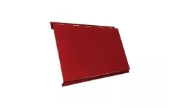 Металлический сайдинг Grand Line Вертикаль classic Satin 0,5 мм RAL 3011 Коричнево-красный купить в екатеринбурге