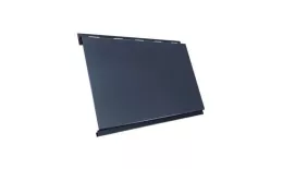 Металлический сайдинг Grand Line Вертикаль classic Satin 0,5 мм RAL 7024 Мокрый асфальт купить в екатеринбурге