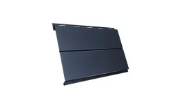 Металлический сайдинг Grand Line Вертикаль Line PurPro Matt 0,5 мм RAL 7024 Мокрый асфальт купить в екатеринбурге