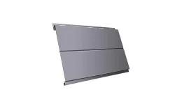 Металлический сайдинг Grand Line Вертикаль Line Satin 0,5 мм RAL 7004 Сигнальный серый купить в екатеринбурге