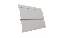 Металлический сайдинг Grand Line Квадро Брус GreenCoat Pural Matt RR 21 Светло-серый купить в екатеринбурге