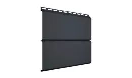 Металлический сайдинг Grand Line ЭкоБрус GreenCoat Pural Matt RAL 7016 Антрацитово-серый купить в екатеринбурге