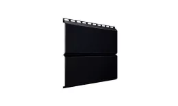 Металлический сайдинг Grand Line ЭкоБрус GreenCoat Pural Matt RR 33 Черный купить в екатеринбурге