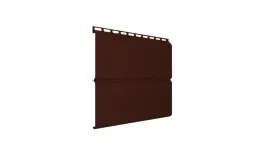 Металлический сайдинг Grand Line ЭкоБрус GreenCoat Pural RAL 3009 Оксидно-красный купить в екатеринбурге