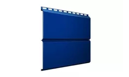 Металлический сайдинг Grand Line ЭкоБрус Satin 0,5 мм RAL 5005 Сигнальный синий купить в екатеринбурге