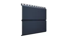 Металлический сайдинг Grand Line ЭкоБрус Satin 0,5 мм RAL 7024 Мокрый асфальт купить в екатеринбурге