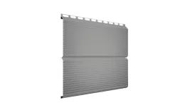 Металлический сайдинг Grand Line ЭкоБрус Gofr GreenCoat Pural Matt RR 21 Светло-серый купить в екатеринбурге