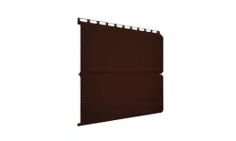 Металлический сайдинг Grand Line ЭкоБрус Gofr GreenCoat Pural RAL 3009 Оксидно-красный купить в екатеринбурге