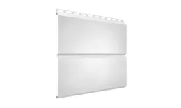 Металлический сайдинг Grand Line ЭкоБрус Gofr Drap 0,45 мм RAL 9003 Сигнальный белый купить в екатеринбурге