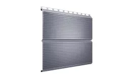 Металлический сайдинг Grand Line ЭкоБрус Gofr PE 0,45 мм RAL 7004 Сигнальный серый купить в екатеринбурге