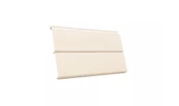 Металлический сайдинг Grand Line ЭкоБрус 3D Satin 0,5 мм RAL 1015 Cветлая слоновая кость купить в екатеринбурге