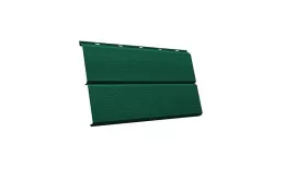 Металлический сайдинг Grand Line ЭкоБрус 3D PE 0,45 мм RAL 6005 Зеленый мох купить в екатеринбурге