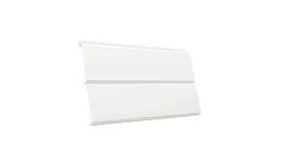 Металлический сайдинг Grand Line ЭкоБрус 3D PE 0,45 мм RAL 9003 Сигнальный белый купить в екатеринбурге