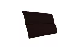 Металлический сайдинг Grand Line Блок-хаус New GreenCoat Pural Matt RAL 8017 Шоколад купить в екатеринбурге