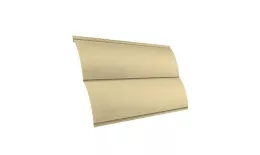 Металлический сайдинг Grand Line Блок-хаус New Satin 0,5 мм RAL 1015 Cветлая слоновая кость купить в екатеринбурге