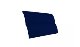 Металлический сайдинг Grand Line Блок-хаус New Satin 0,5 мм RAL 5005 Сигнальный синий купить в екатеринбурге