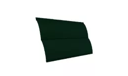 Металлический сайдинг Grand Line Блок-хаус New Satin 0,5 мм RAL 6005 Зеленый мох купить в екатеринбурге
