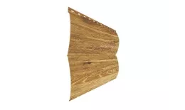 Металлический сайдинг Металл Профиль Woodstock ECOSTEEL текстурированный Золотой дуб купить в екатеринбурге