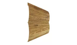 Металлический сайдинг Металл Профиль Woodstock-Н ECOSTEEL текстурированный Золотой дуб купить в екатеринбурге