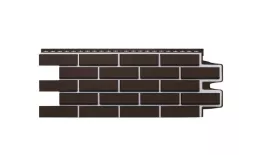 Фасадные панели GRAND LINE Коллекция Клинкерный Кирпич Премиум Шоколадный со швом купить в екатеринбурге