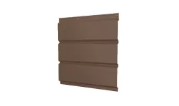 Софит металл GL с перфорацией GreenCoat Pural Matt 0,5 мм RR 32 темно-коричневый купить в екатеринбурге