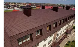 Гибкая черепица ТехноНИКОЛЬ Классик Кадриль гранат купить в екатеринбурге