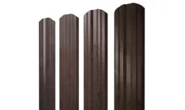Штакетник Grand Line Twin фигурный 0,45 Print-double Elite Antique Wood Античный Дуб купить в екатеринбурге
