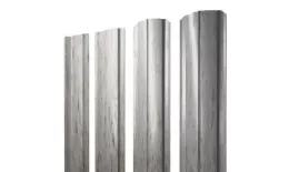 Штакетник Grand Line Круглый 0,45 Print Elite Snow Wood Снежное дерево купить в екатеринбурге