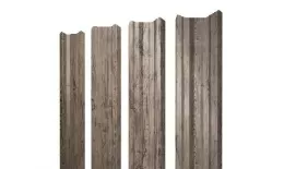 Штакетник Grand Line М-образный А 0,45 Print Premium РФ Silver Wood Серебряное дерево купить в екатеринбурге