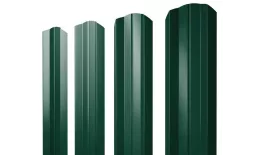 Штакетник Grand Line М-образный А фигурный 0,45 Drap RAL 6005 Зеленый мох купить в екатеринбурге