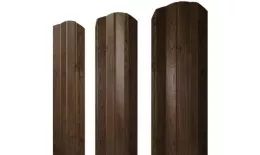 Штакетник Grand Line М-образный А фигурный 0,45 Print Premium РФ Antique Wood Античный дуб купить в екатеринбурге