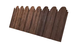 Профнастил C10 B для забора фигурный Grand Line Print-double Premium РФ 0,45 мм Antique Wood Античный Дуб купить в екатеринбурге