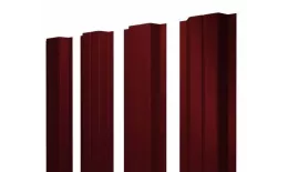Штакетник Grand Line П -образный А 0,45 Drap RAL 3005 Красное вино купить в екатеринбурге
