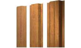 Штакетник Grand Line П -образный А 0,45 Print Premium РФ Golden Wood Золотой Дуб купить в екатеринбурге