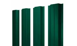 Штакетник Grand Line П -образный А 0,5 Quarzit Lite  RAL 6005 Зеленый мох купить в екатеринбурге