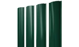 Штакетник Grand Line Slim Полукруглый 0,4 PE RAL 6005 Зеленый мох купить в екатеринбурге