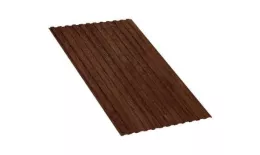 Профнастил МП10 A ECOSTEEL Matt 0,5 мм Мореный дуб купить в екатеринбурге