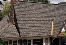 Гибкая черепица CertainTeed Highland Slate tudor brown купить 