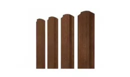 Штакетник Grand Line Прямоугольный фигурный 0,45 Print-double Elite Antique Wood Античный дуб купить в екатеринбурге